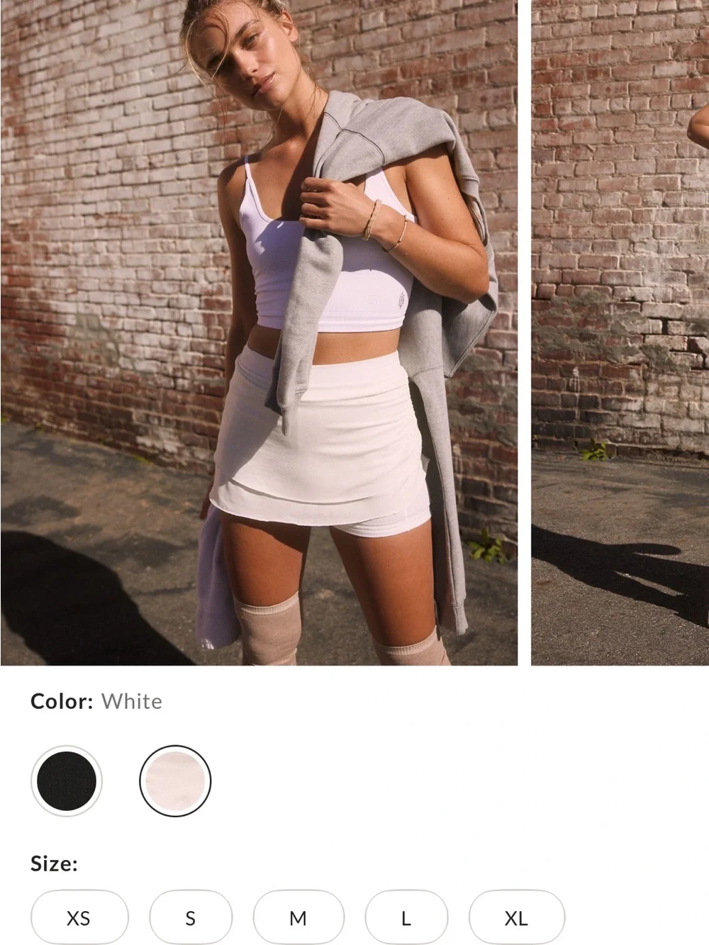 Free People Movement “Little Bit of Love Skort”